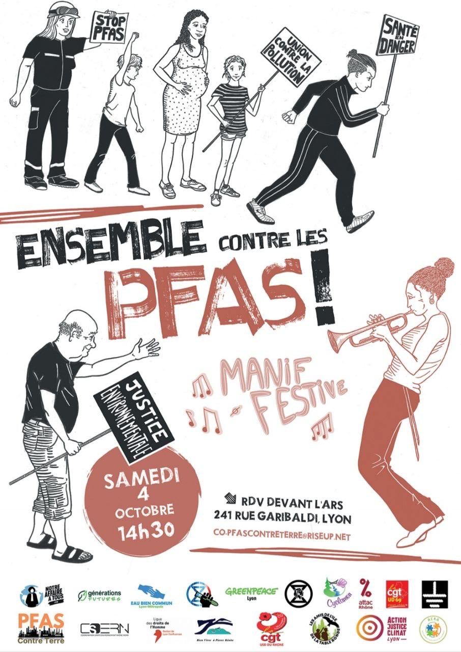 Journée de mobilisation contre les PFAS: marche